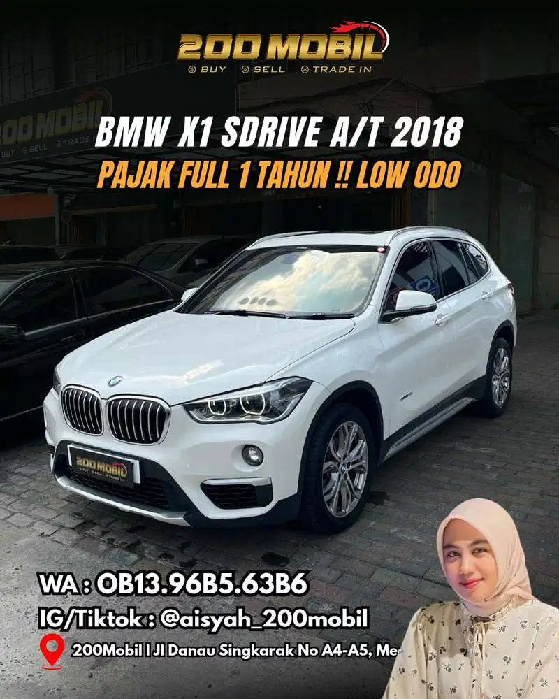 BMW X1 SDrive 2018 Bensin