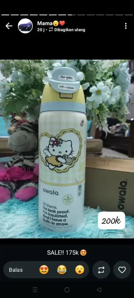 Tumbler Stainless steel 32oz HK