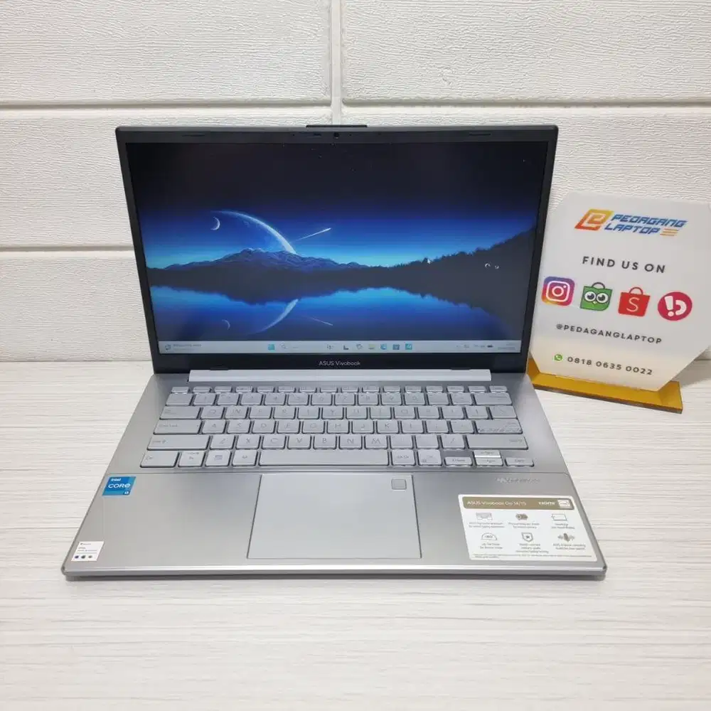 Asus Vivobook GO E1404GA Core i3-N305 RAM 8GB SSD 512GB Fullset Garans