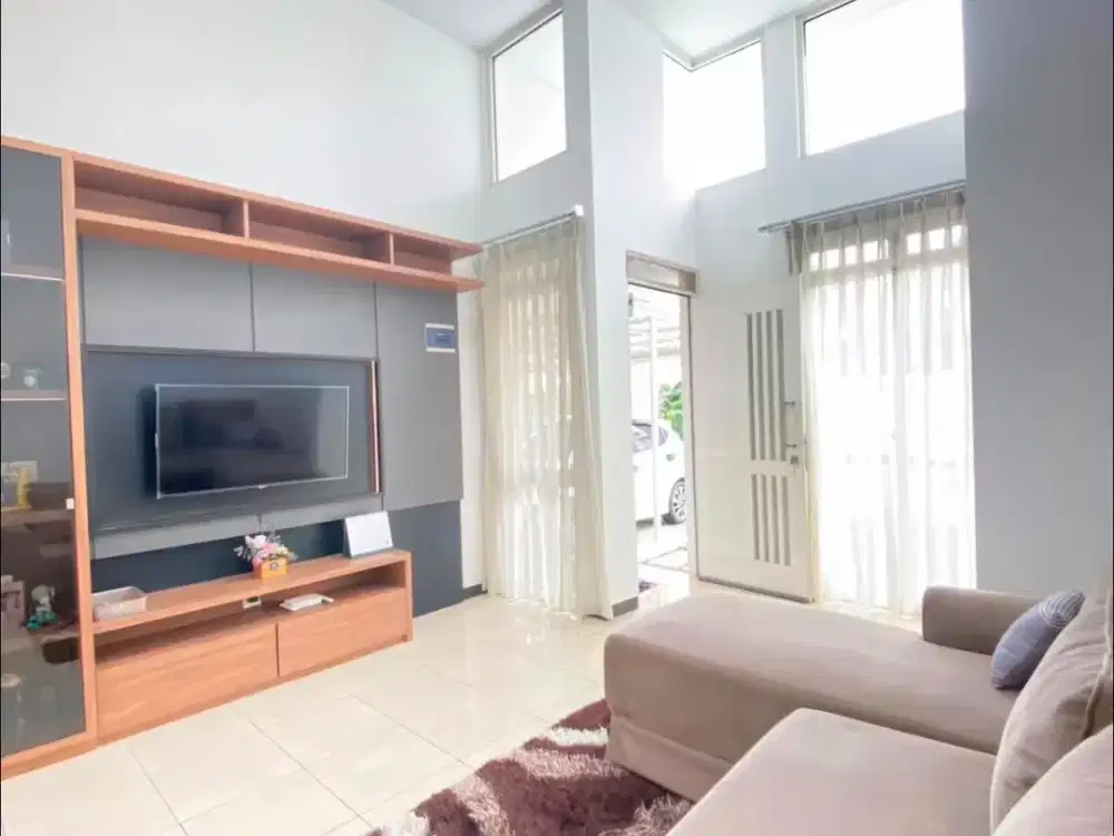 TERMURAH DIJUAL RUMAH SIAP HUNI FURNISH KOTA BARU PARAHYANGAN (KBP) PADALARANG IKEA, TOL PADALARANG