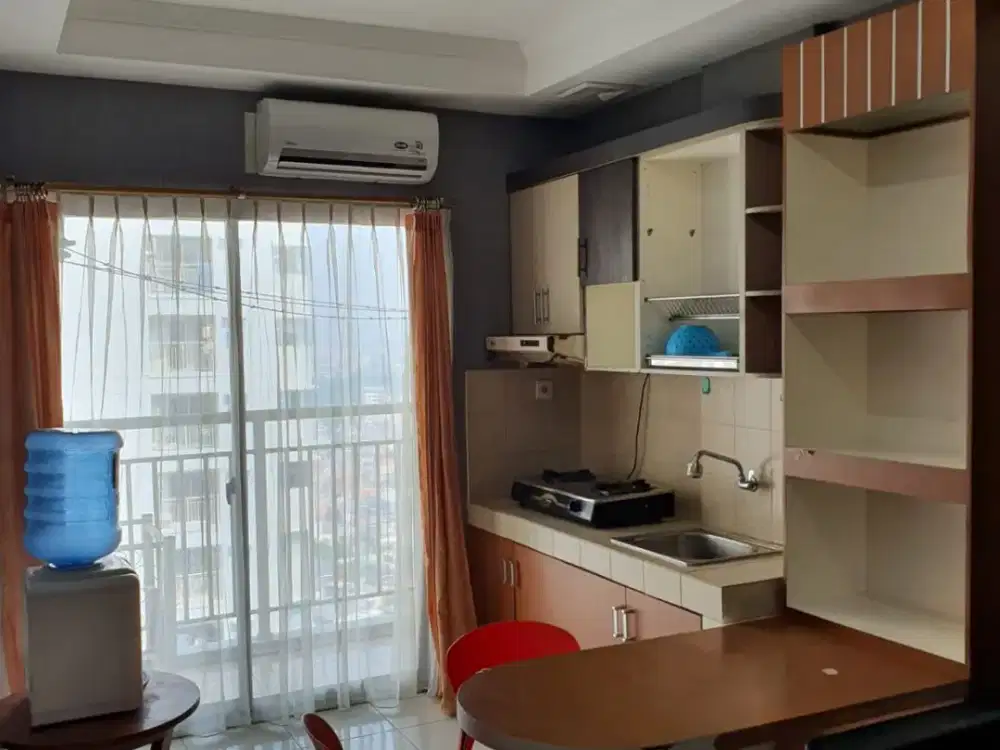 Sewa Apartemen Medit 2 Full Furnished Lengkap Tipe 2 BR Jakarta Barat Central Park