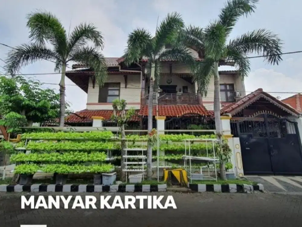 Rumah Manyar Kartika  STRATEGIS ROW 3 MOBIL COMMERCIAL AREA