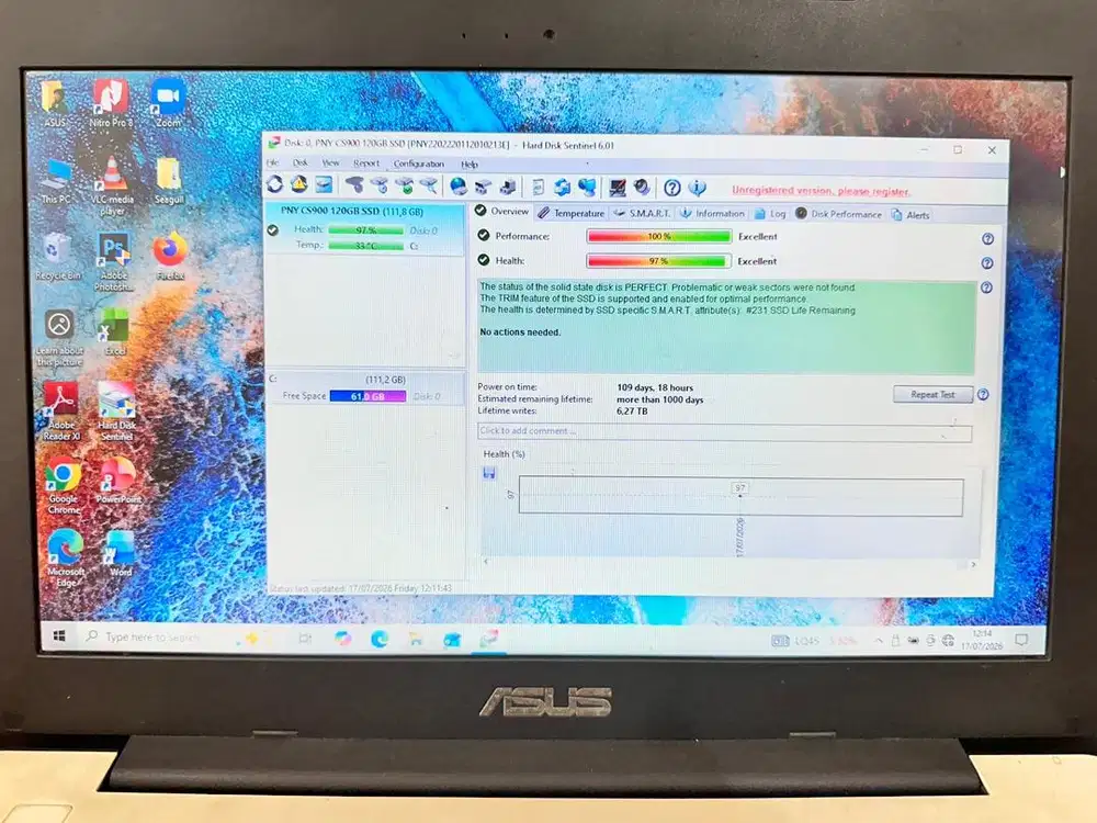 Laptop ASUS X453M – SSD Cepat, Siap Pakai Sekolah & Kerja Laptop Bekas