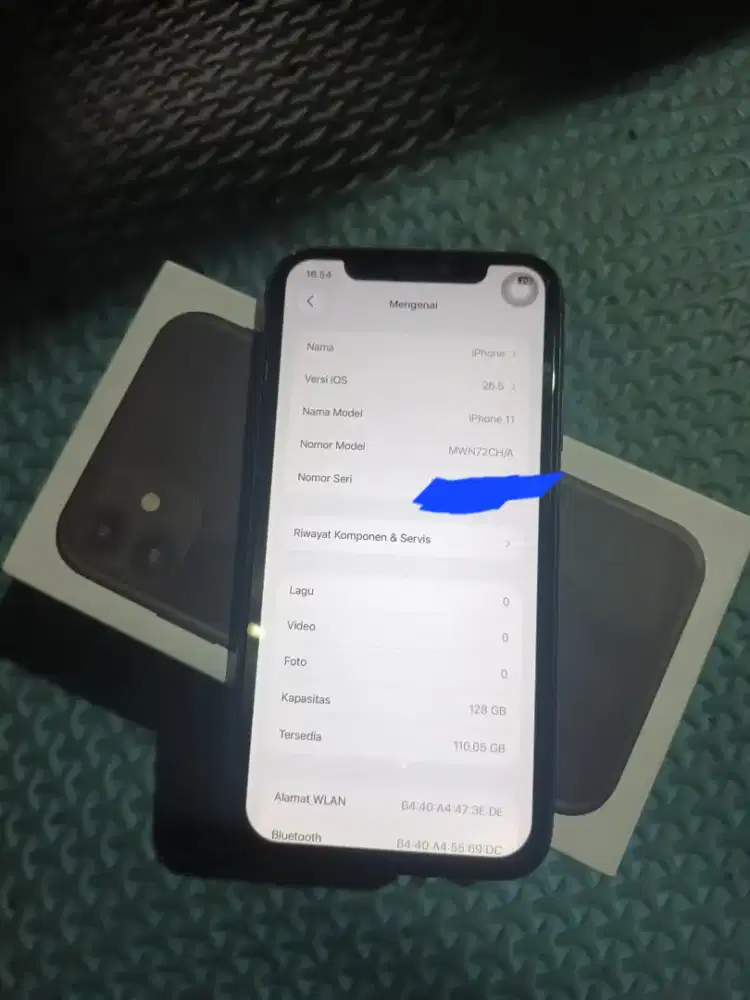 Iphone 11 128 inter fullset