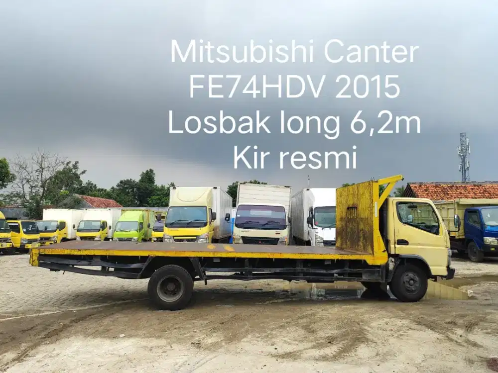 Losbak long 6m berikut mobilnya