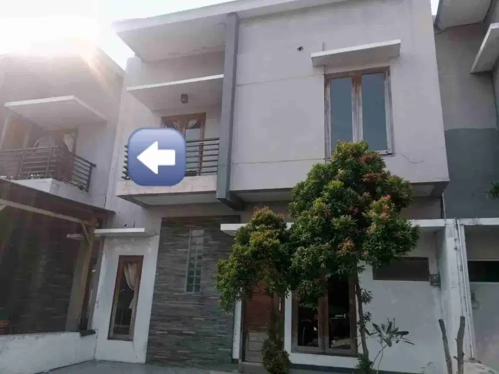 rumah siap pakai cluster pinggir jalan propinsi