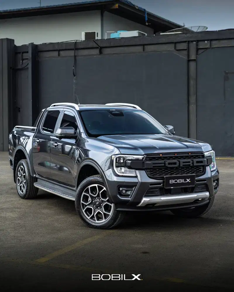 NIK 2024 Ford Ranger Wildtrak Grey on Black