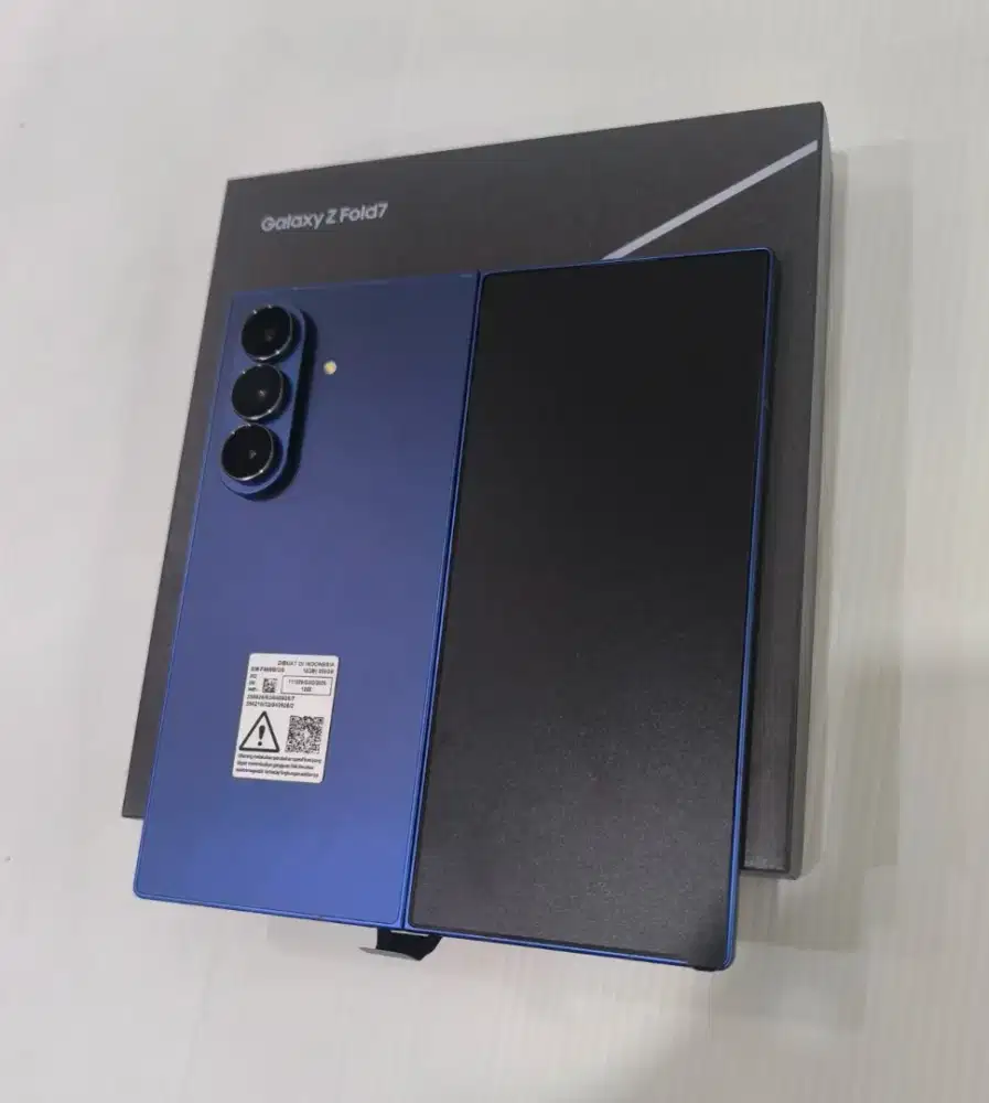 samsung Galaxy Z Fold 7 ram 12/256 open boxgaransi panjang komplit ori