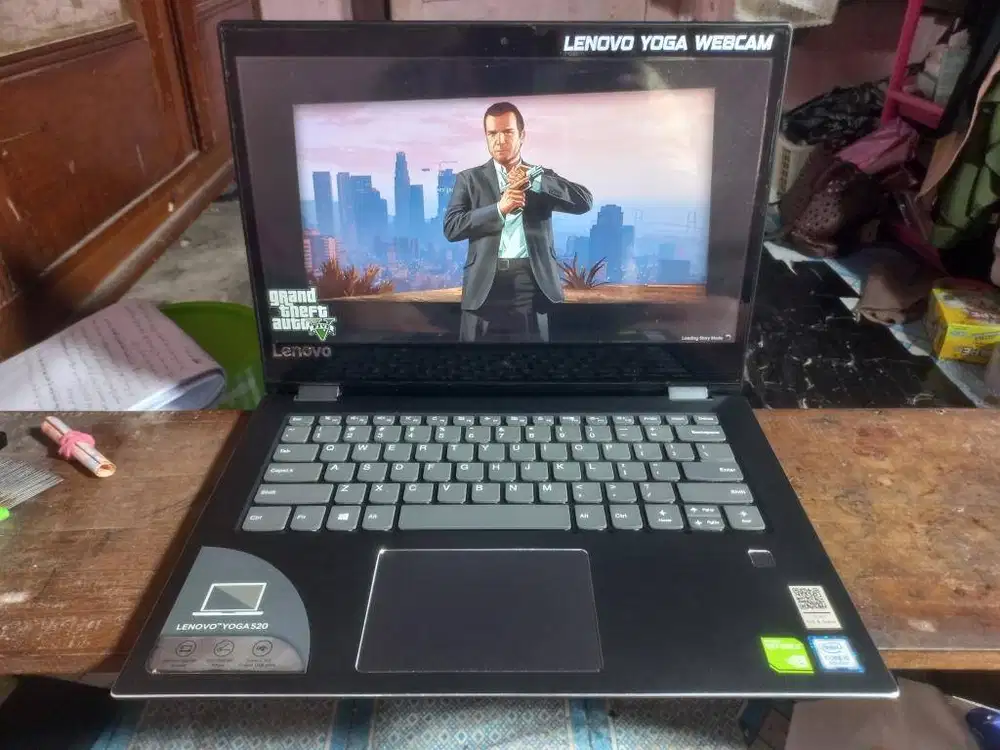 LENOVO 520 INTEL i5 NVIDIA FHD RAM 8 GB SSD+HDD FULLGAMES