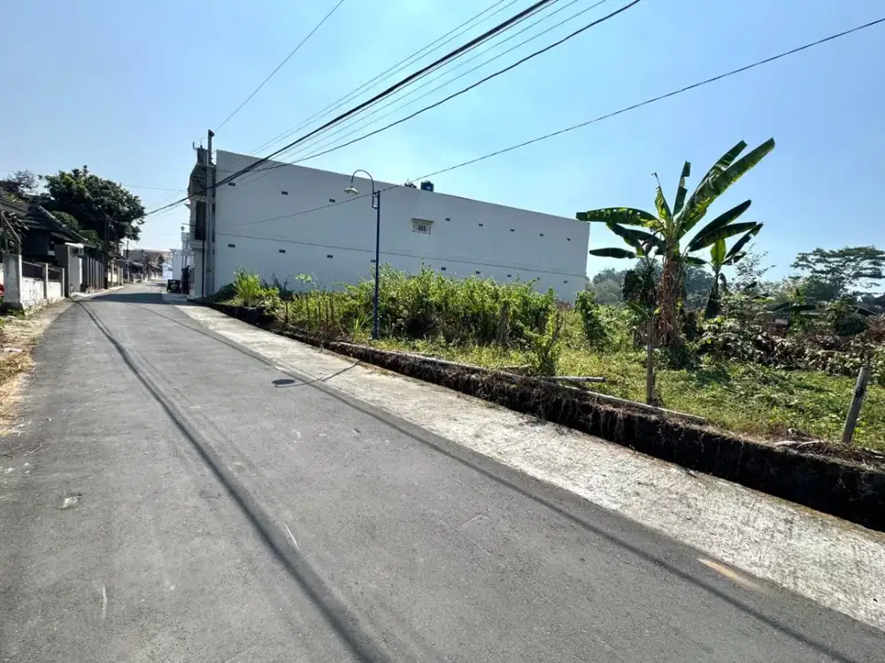 Jual Murah Tanah Ring 1 Kampus UII Jogja, Siap Bangun