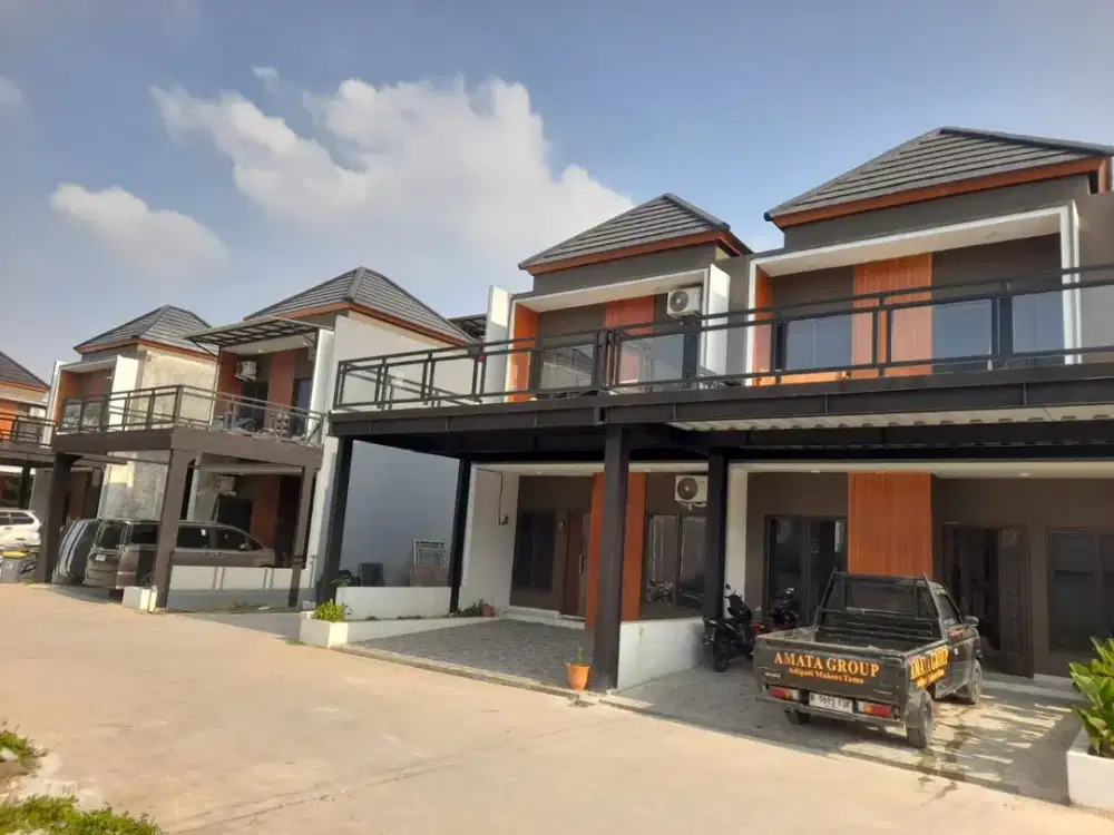 Rumah cluster super murah dibawah harga pasaran lokasi nempel jalan raya jatiwarna