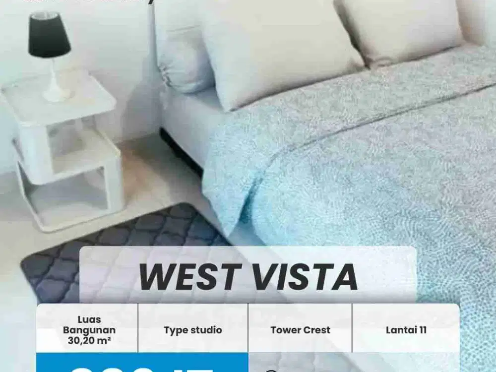 di jual Apartemen West Vista Jakarta Barat