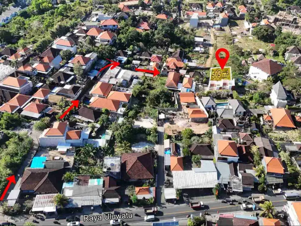 Tanah Zona Pemukiman Link Villa Pecatu Bali