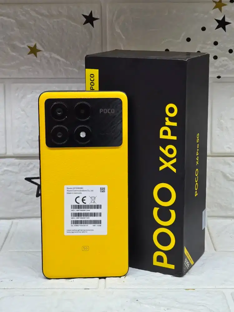 POCO X6 PRO 5G 12/512 SECOND RESMI