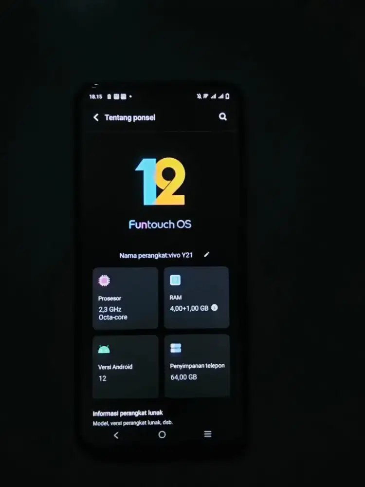 Vivo y21, batangan