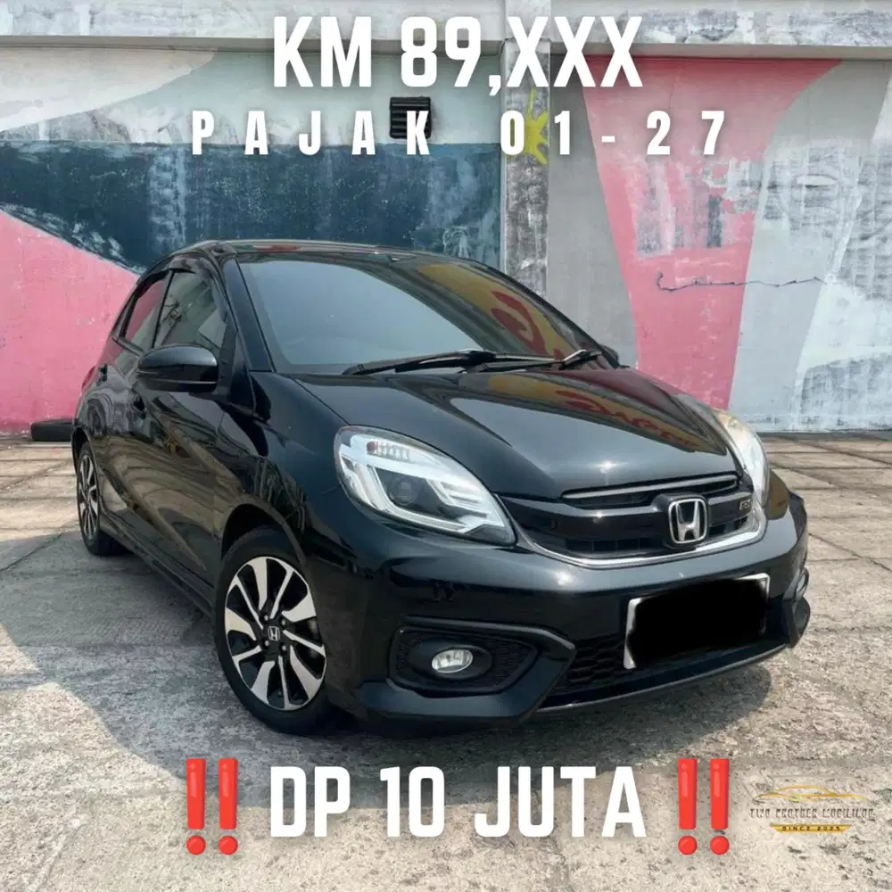 ‼️DP 10 JUTA‼️
HONDA BRIO RS 1.2 CVT TH 2017