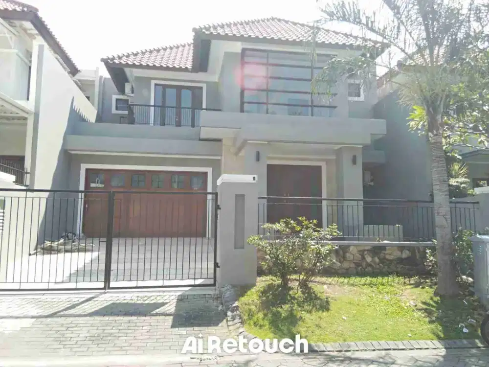 Dijual Rumah Full Renovasi & Full Furnished Graha Famili Blok Favorit