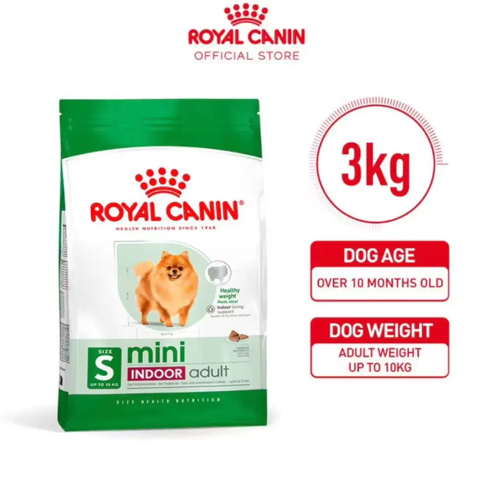 Royal canin mini indoor adult 3kg