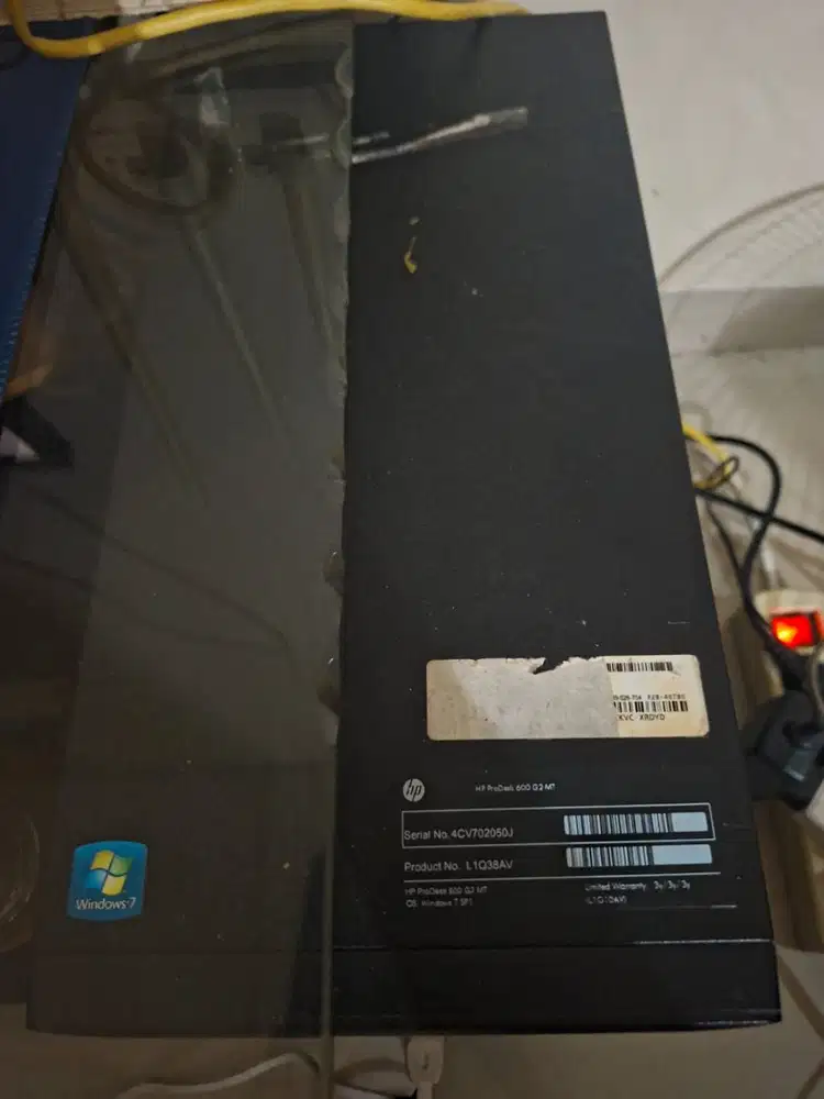 PC : HP ProDesk 600 G2 MT