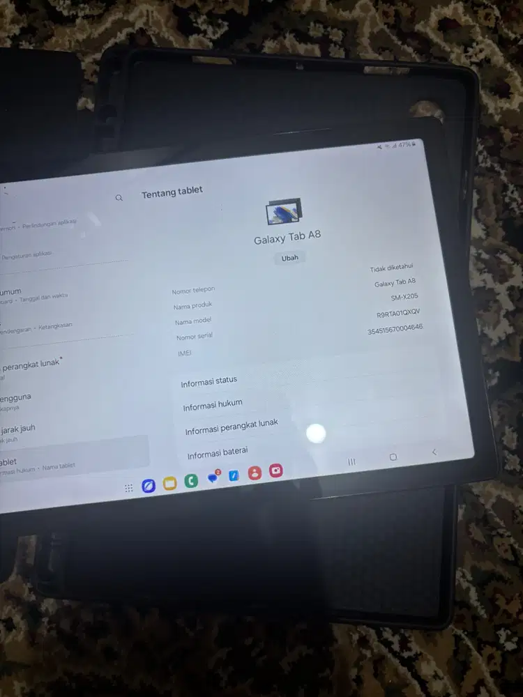 Tan samsung a8 batangan