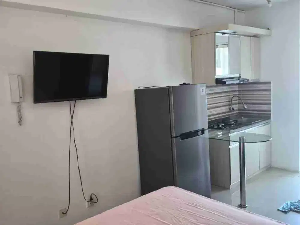 studio Furnished apartemen bassura tower baru
