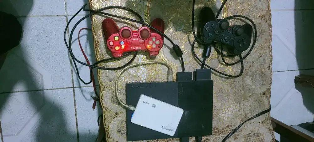 PS 2 hardisk 120 GB kondisi normal nominus