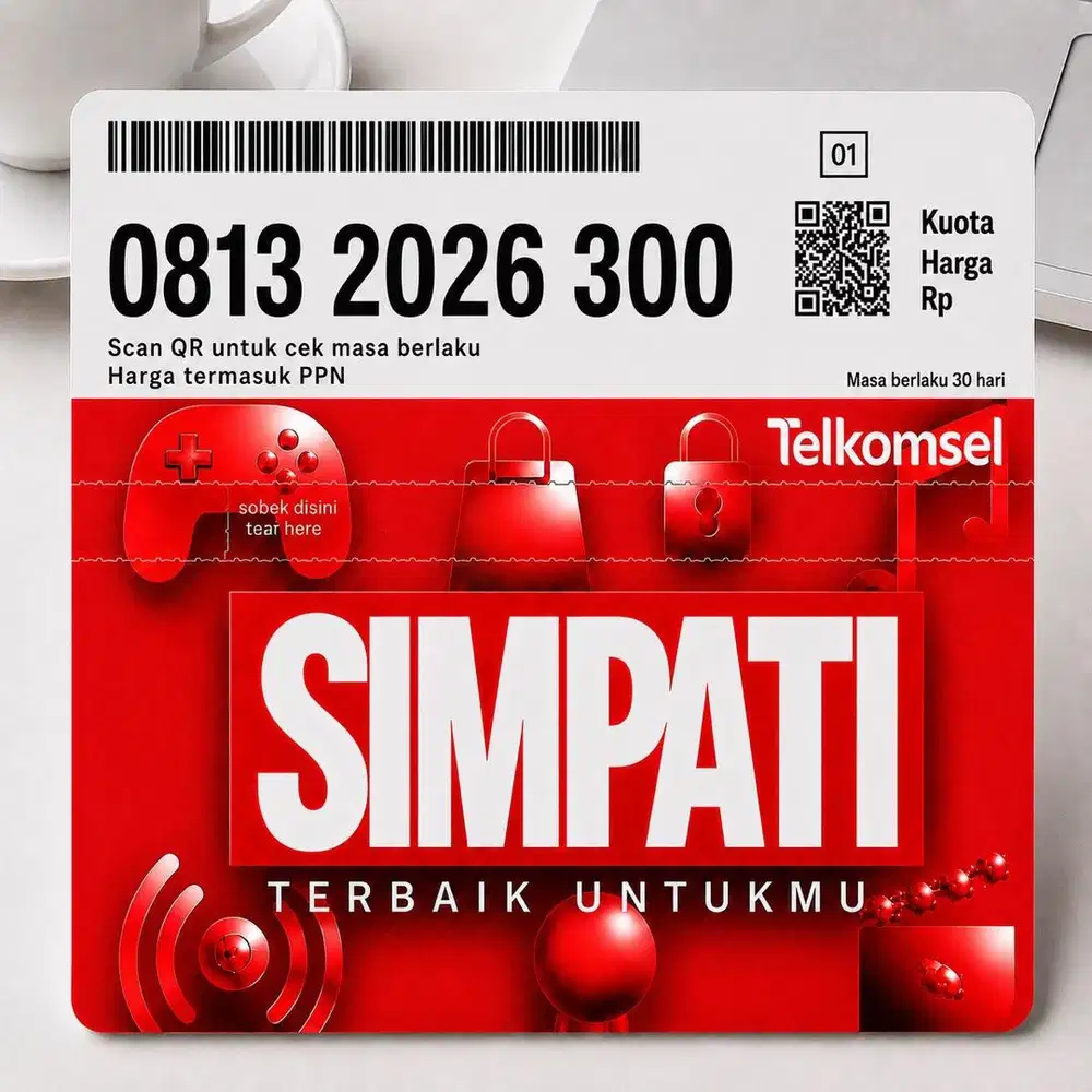 Nocan Nomor Cantik Simpati Seri Tahun 2026