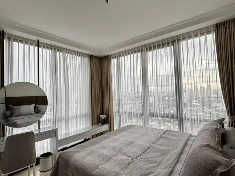 Apartemen 2 Bedroom Permata Hijau Suites Nyaman Sudah Furnished Dengan Fasilitas Lengkap dan Bagus
