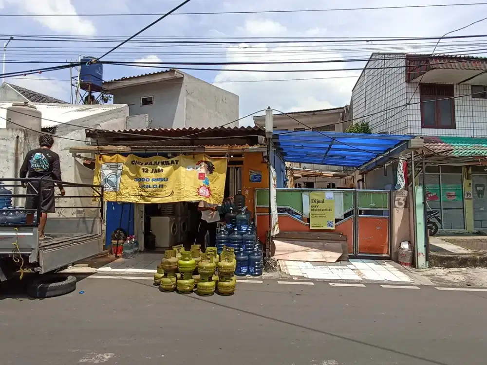 Rumah Kos-Kosan 7 Kamar + 1 Ruang Usaha Di Lenteng Agung Jagakarsa
