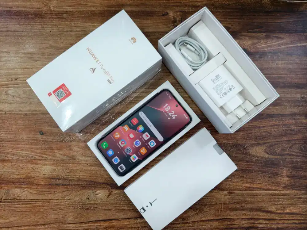 Huawei Pura 80 Pro Red 12GB 512GB Ex Resmi Garansi On bisa COD