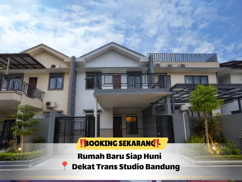 Rumah Turangga Dekat Trans Studio Bandung, Buruan Survey!
