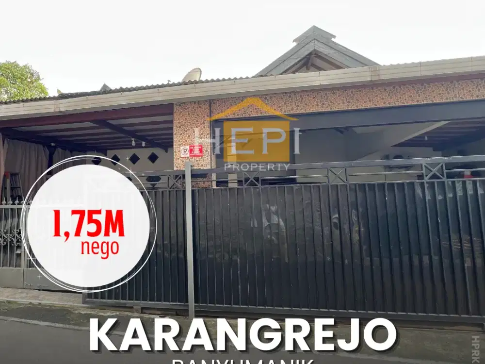 Dijual Rumah di Karangrejo Banyumanik Semarang