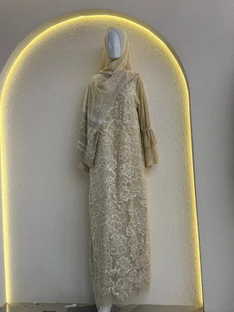 Gamis Kashmir Turki Payet Luxury Pesona OMG Abaya by Winayu Butik