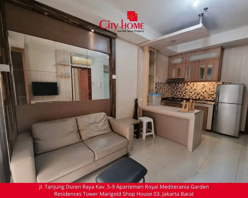 Disewakan apartemen royal type 2 bed room furnished