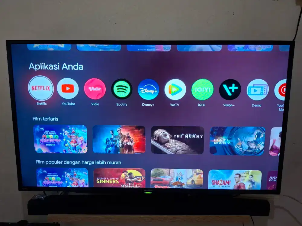 SHARP 42inch GoogleTV 2T-C42EG1i Garansi masih Panjang