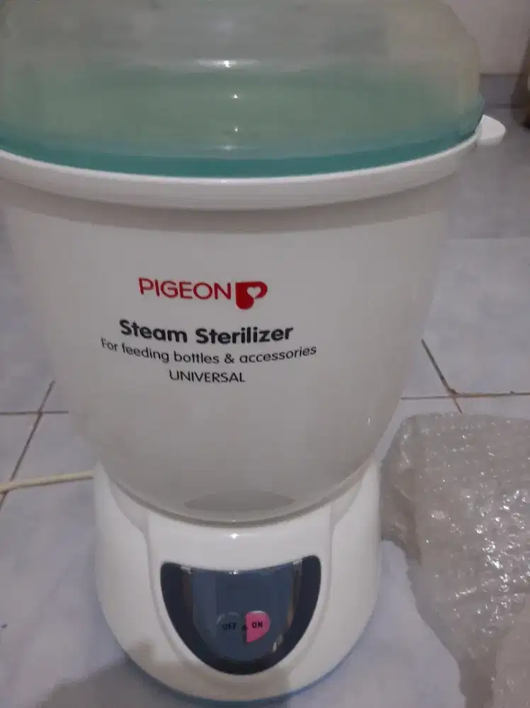 pemanas susu bayi steam sterilizier pigeon