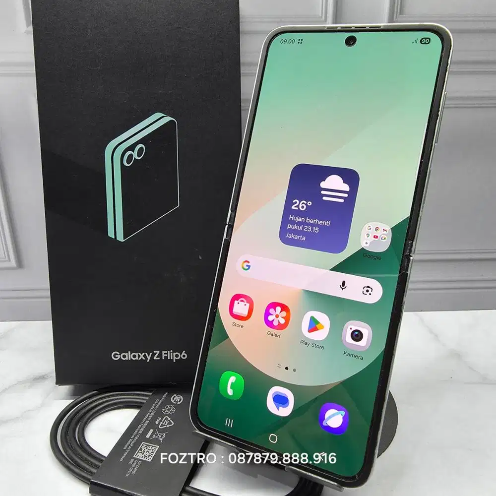Samsung Galaxy Z Flip 6 12/256GB Mint Resmi SEIN Like New Fullset