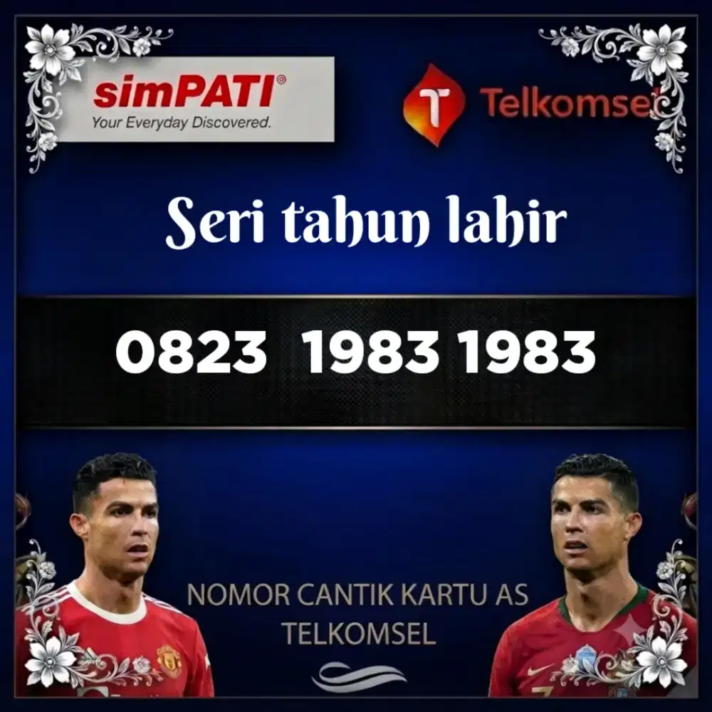 Nomor Cantik Telkomsel kartu as seri tahun