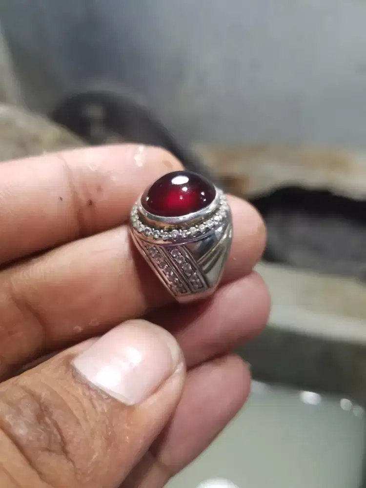 Garnet Ring Perak