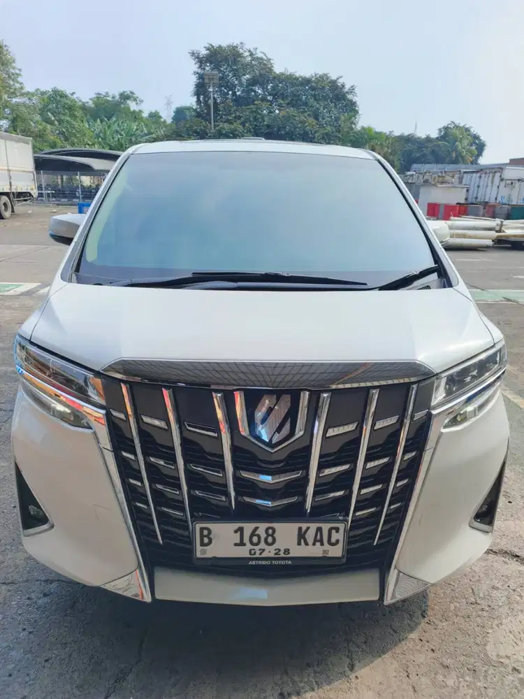 Alphard Terawat Rapi Mulus 2018 G - AT