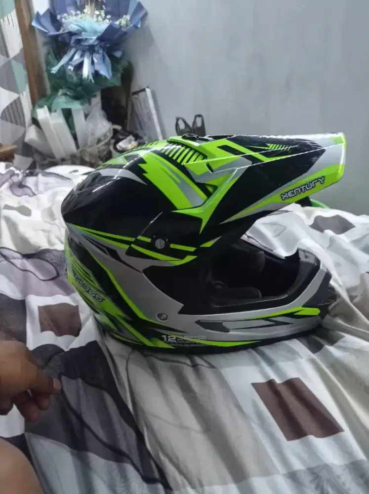 Helm Full Face Cross/Motocross.