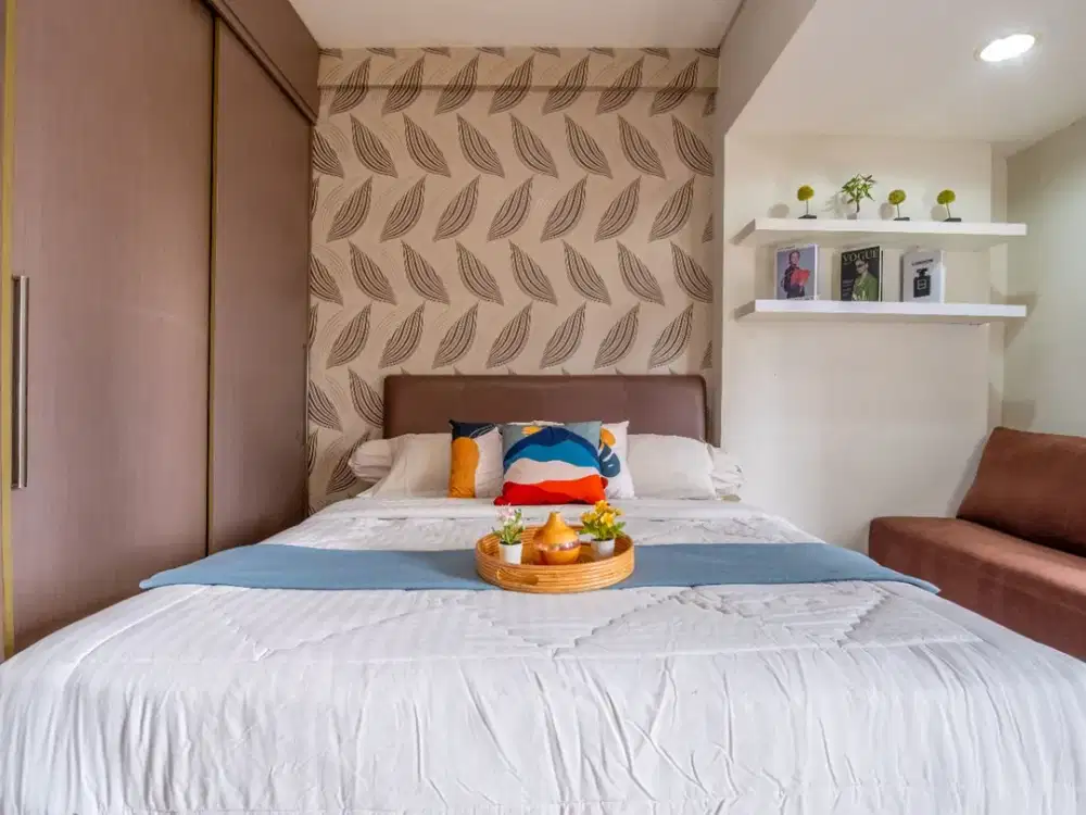 Sewa Murah & Lokasi Strategis Perkantoran! Apartemen Studio Tamansari Sudirman, Full Furnished, Lokasi Strategis Jakarta - SCBD, WTC , Benhil