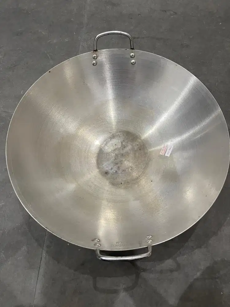 WAJAN KUALI 47 CM ANTI KARAT STAINLESS STEEL KUAT DAN TEBAL, PREMIUM!