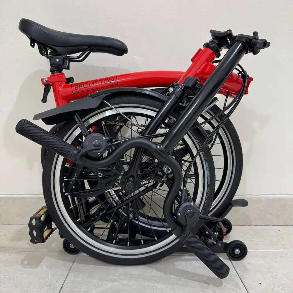 BROMPTON M6R RED ROCKET BLACK EDITION 2019 - LIKE NEW