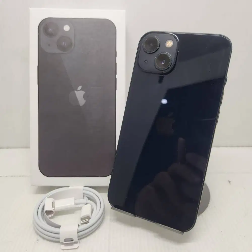 IPHONE 13 128GB MIDNIGHT NO MINUS FULLSET ORIGINAL PA/A RESMI IBOX!