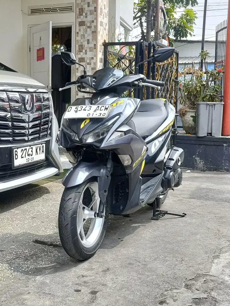 Aerox tahun 2020 pajak isi/tt boleh gan cash lebih bagus