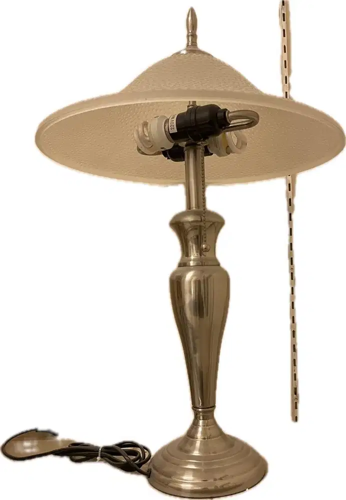 Lampu art deco stainless