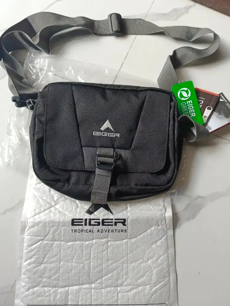 Tas EIGER kondisi BARU FULLTAG 200% ORI ASLI
