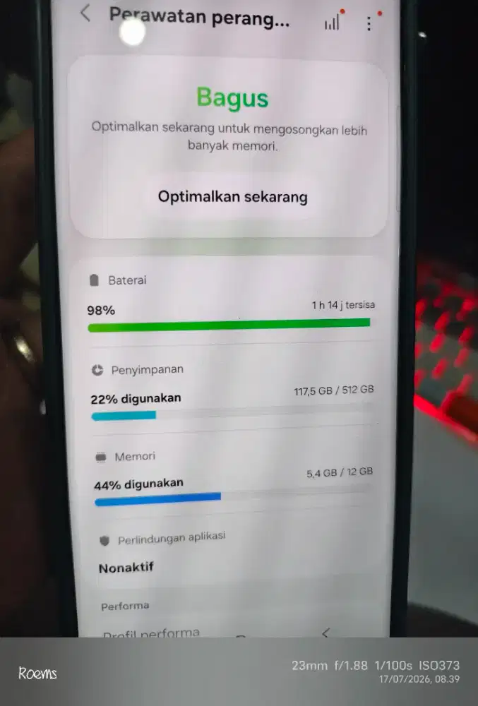 S23 ultra 12/512gb