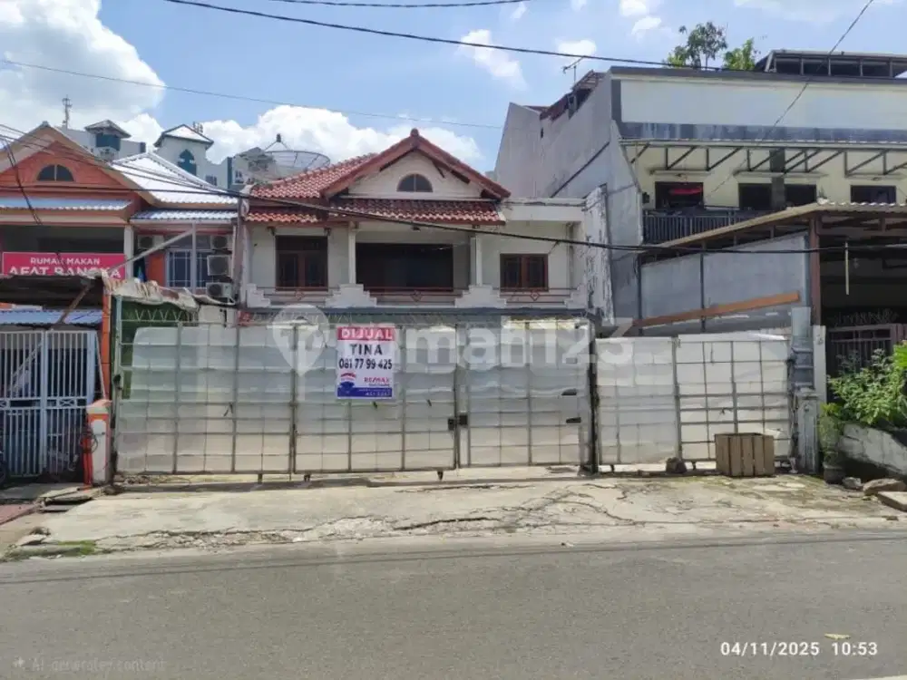Rumah Pinggir Jalan Besar, Cocok untuk Usaha